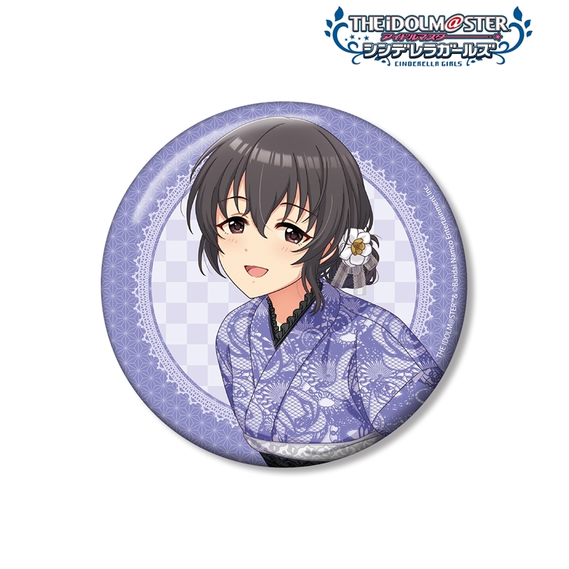 アイドルマスター シンデレラガールズ 描き下ろし 藤原肇 レース着物ver. 100mm缶バッジ 画像 2 | AniSmile