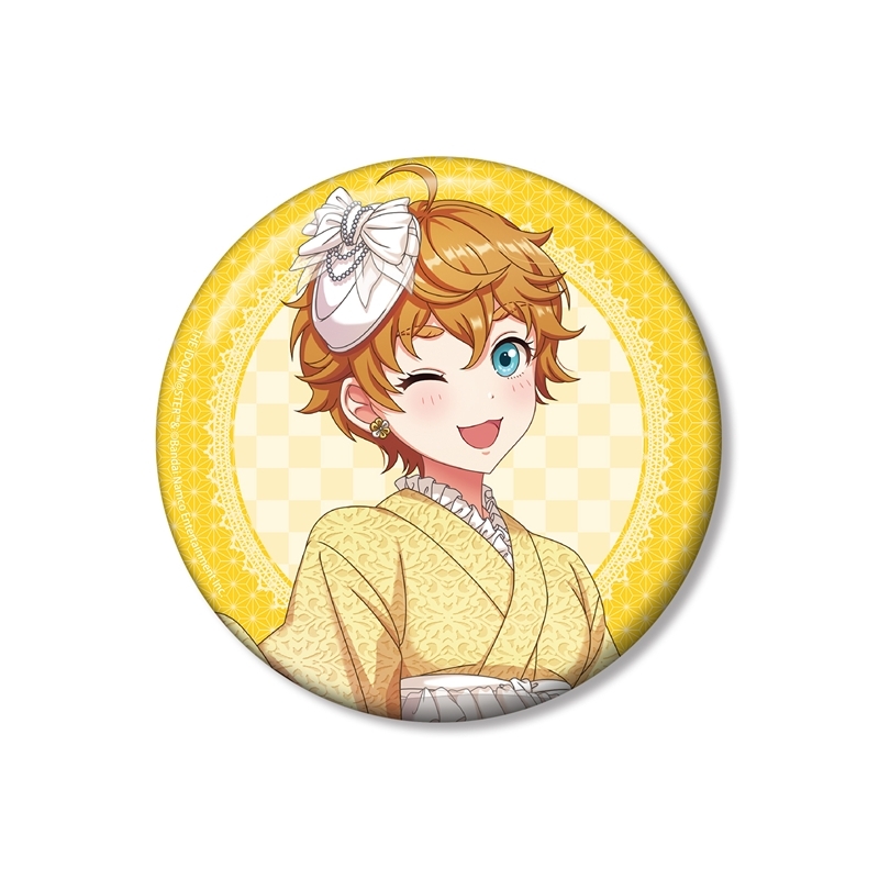 アイドルマスター シンデレラガールズ 描き下ろし キャシー・グラハム レース着物ver. 100mm缶バッジ - 公式商品画像 | AniSmile