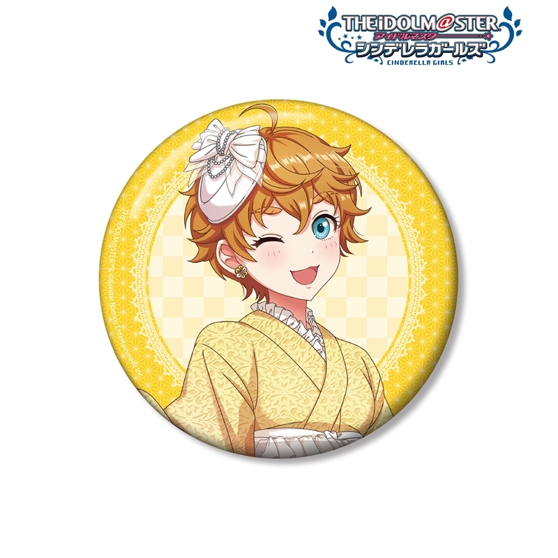 アイドルマスター シンデレラガールズ 描き下ろし キャシー・グラハム レース着物ver. 100mm缶バッジ 画像 2 | AniSmile