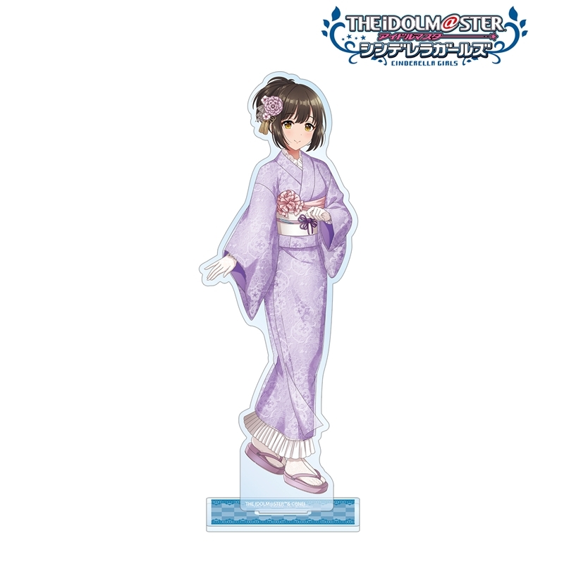 アイドルマスター シンデレラガールズ 描き下ろし 鷹富士茄子 レース着物ver. BIGアクリルスタンド 画像 2 | AniSmile