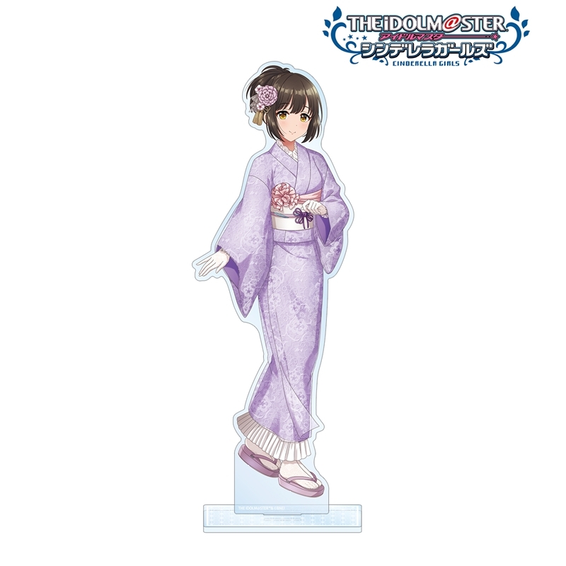 アイドルマスター シンデレラガールズ 描き下ろし 鷹富士茄子 レース着物ver. 特大アクリルスタンド 画像 2 | AniSmile