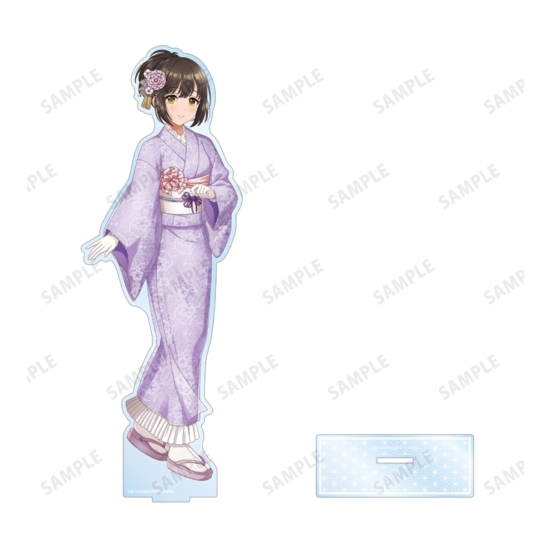 アイドルマスター シンデレラガールズ 描き下ろし 鷹富士茄子 レース着物ver. 特大アクリルスタンド 画像 3 | AniSmile