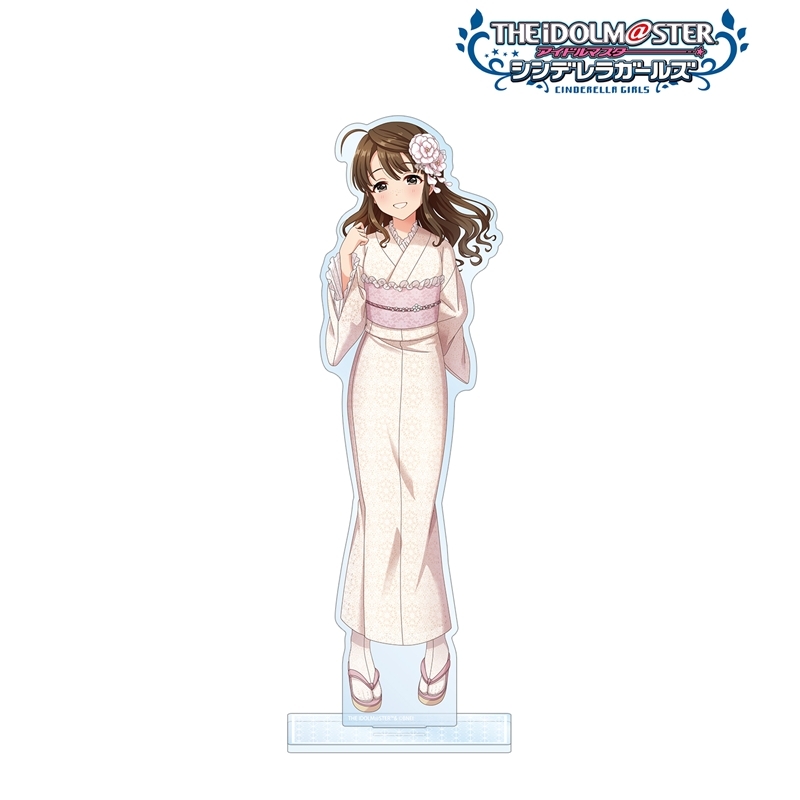 アイドルマスター シンデレラガールズ 描き下ろし 奥山沙織 レース着物ver. 特大アクリルスタンド 画像 2 | AniSmile