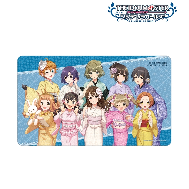 アイドルマスター シンデレラガールズ 描き下ろし 集合 レース着物ver. マルチデスクマット 画像 2 | AniSmile
