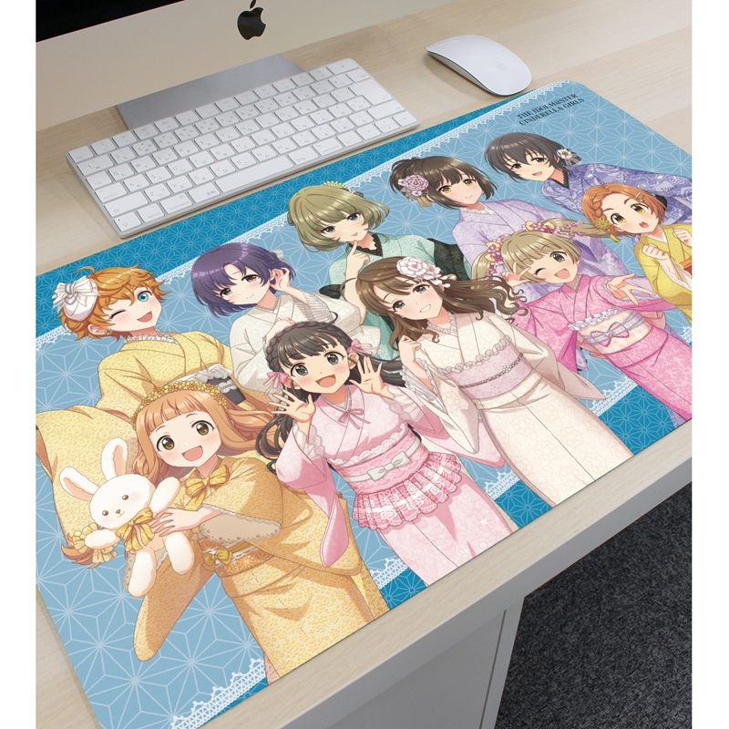 アイドルマスター シンデレラガールズ 描き下ろし 集合 レース着物ver. マルチデスクマット 画像 3 | AniSmile