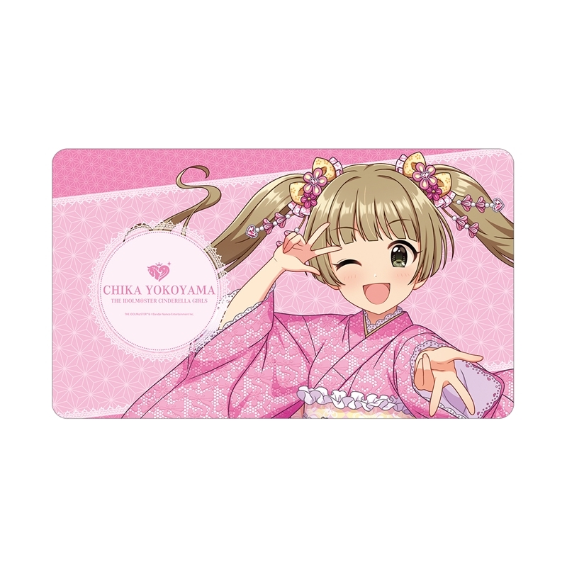 アイドルマスター シンデレラガールズ 描き下ろし 横山千佳 レース着物ver. マルチデスクマット - 公式商品画像 | AniSmile