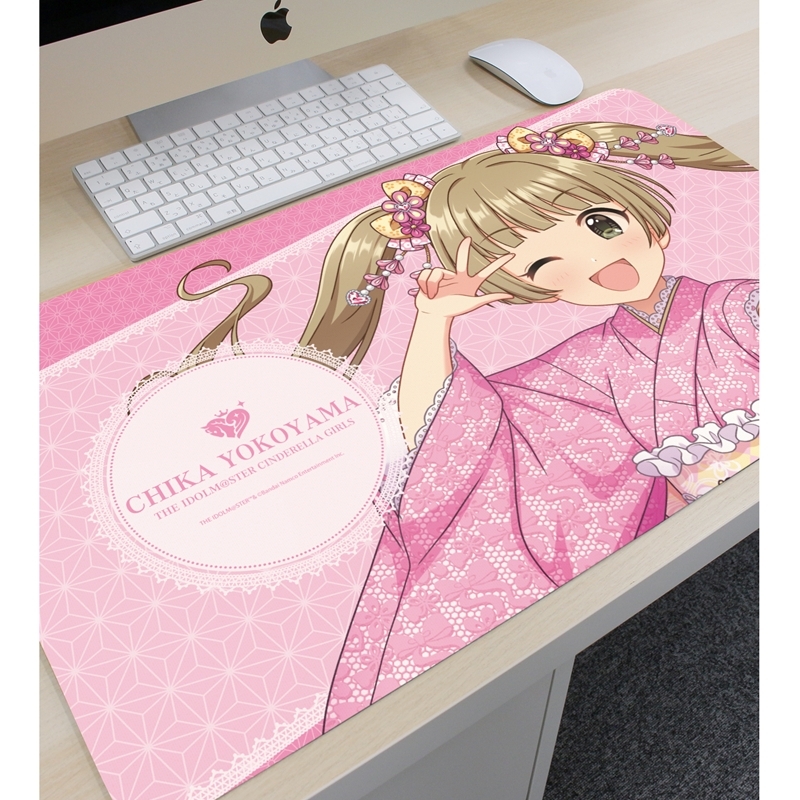 アイドルマスター シンデレラガールズ 描き下ろし 横山千佳 レース着物ver. マルチデスクマット 画像 3 | AniSmile