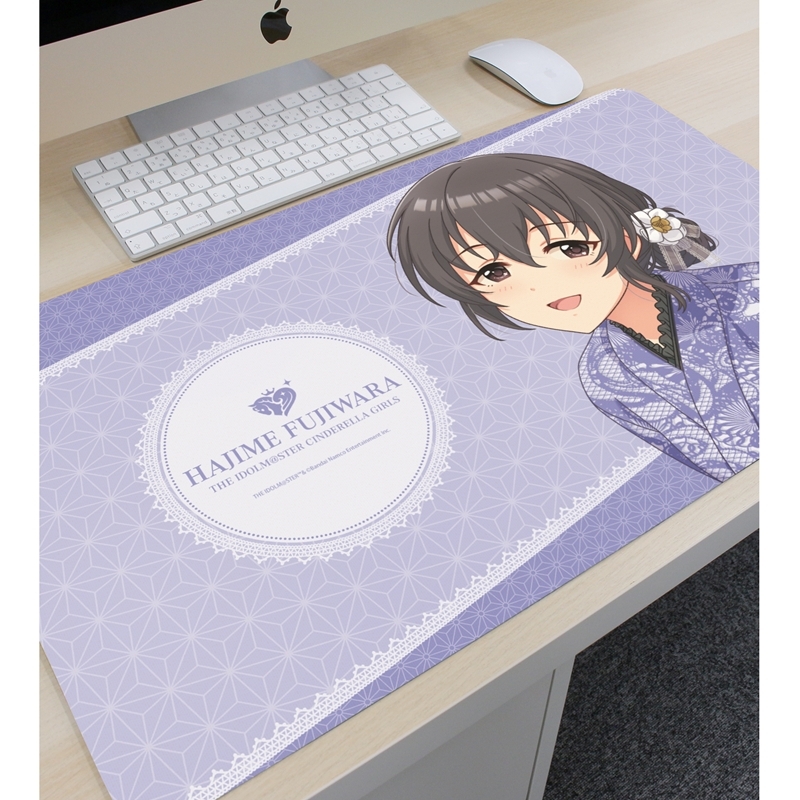 アイドルマスター シンデレラガールズ 描き下ろし 藤原肇 レース着物ver. マルチデスクマット 画像 3 | AniSmile