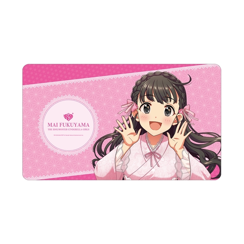 アイドルマスター シンデレラガールズ 描き下ろし 福山舞 レース着物ver. マルチデスクマット - 公式商品画像 | AniSmile