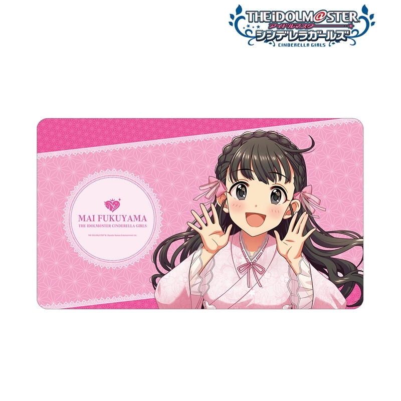 アイドルマスター シンデレラガールズ 描き下ろし 福山舞 レース着物ver. マルチデスクマット 画像 2 | AniSmile