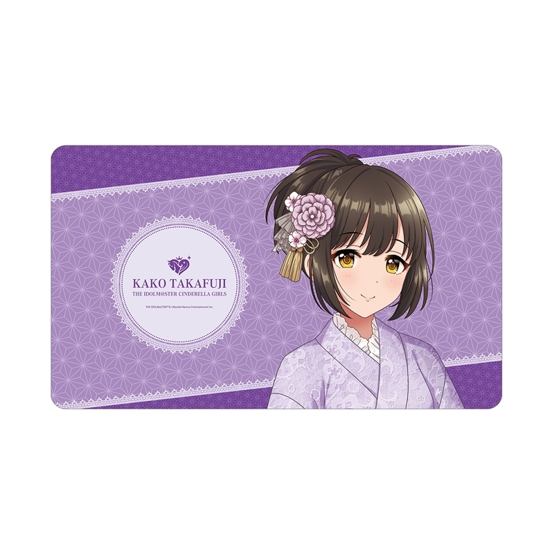 アイドルマスター シンデレラガールズ 描き下ろし 鷹富士茄子 レース着物ver. マルチデスクマット - 公式商品画像 | AniSmile