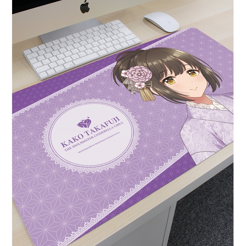 アイドルマスター シンデレラガールズ 描き下ろし 鷹富士茄子 レース着物ver. マルチデスクマット 画像 3 | AniSmile