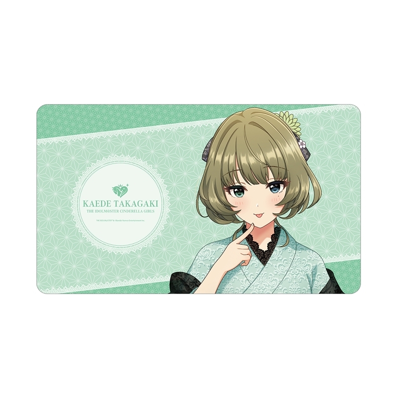 アイドルマスター シンデレラガールズ 描き下ろし 高垣楓 レース着物ver. マルチデスクマット - 公式商品画像 | AniSmile