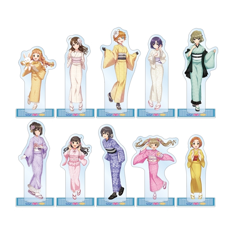 アイドルマスター シンデレラガールズ 描き下ろし レース着物ver. トレーディングアクリルスタンド(単位/単品) - 公式商品画像 | AniSmile