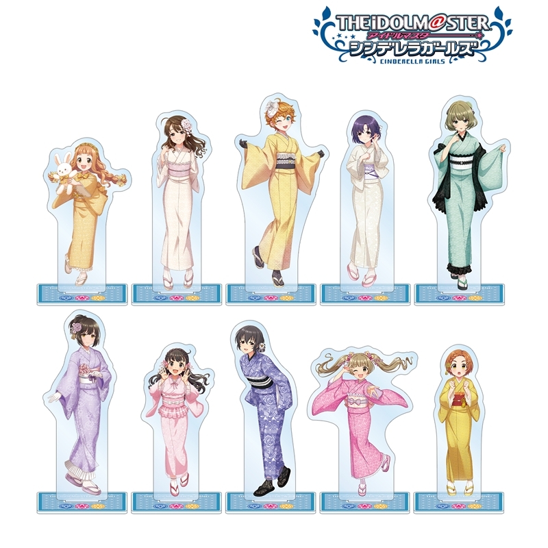 アイドルマスター シンデレラガールズ 描き下ろし レース着物ver. トレーディングアクリルスタンド(単位/単品) 画像 2 | AniSmile