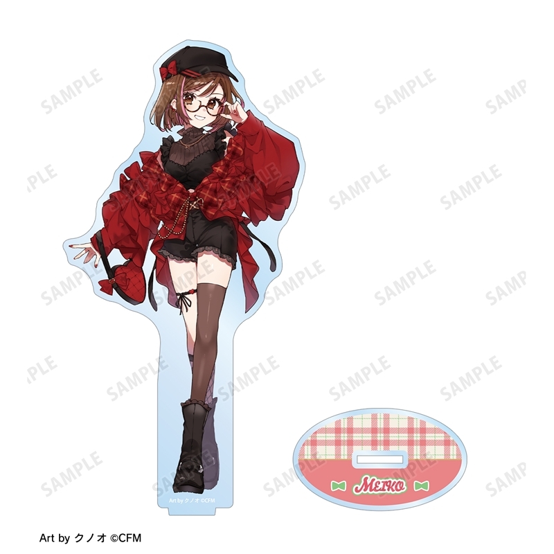 初音ミク 描き下ろし MEIKO 私服ver. Art by クノオ BIGアクリルスタンド 画像 3 | AniSmile
