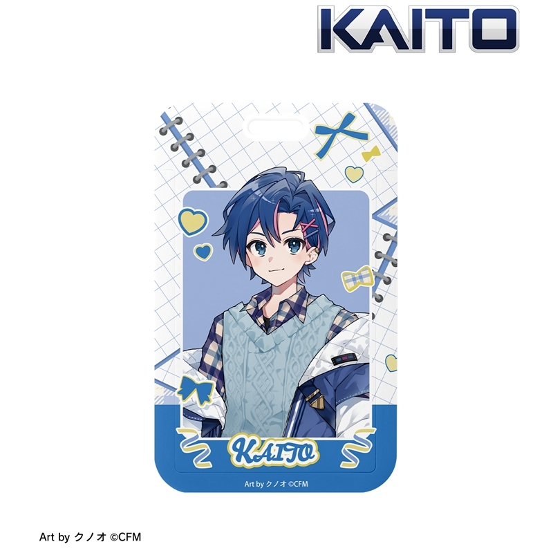初音ミク 描き下ろし KAITO 私服ver. Art by クノオ フォトカードホルダー 画像 2 | AniSmile