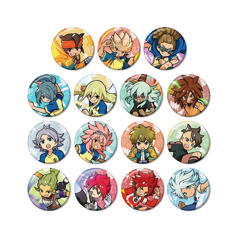 イナズマイレブン 英雄たちのヴィクトリーロード 必殺技ver. トレーディンググリッター缶バッジ(単位/単品) - 公式商品画像 | AniSmile