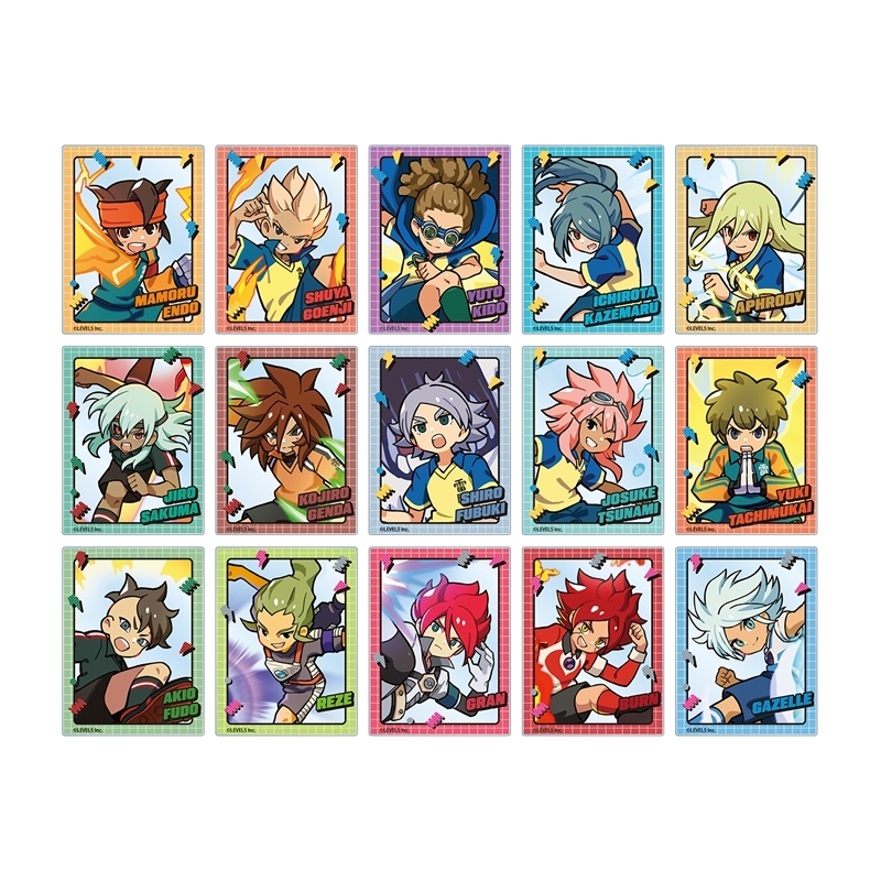 イナズマイレブン 英雄たちのヴィクトリーロード 必殺技ver. トレーディングアクリルカード(単位/単品) - 公式商品画像 | AniSmile