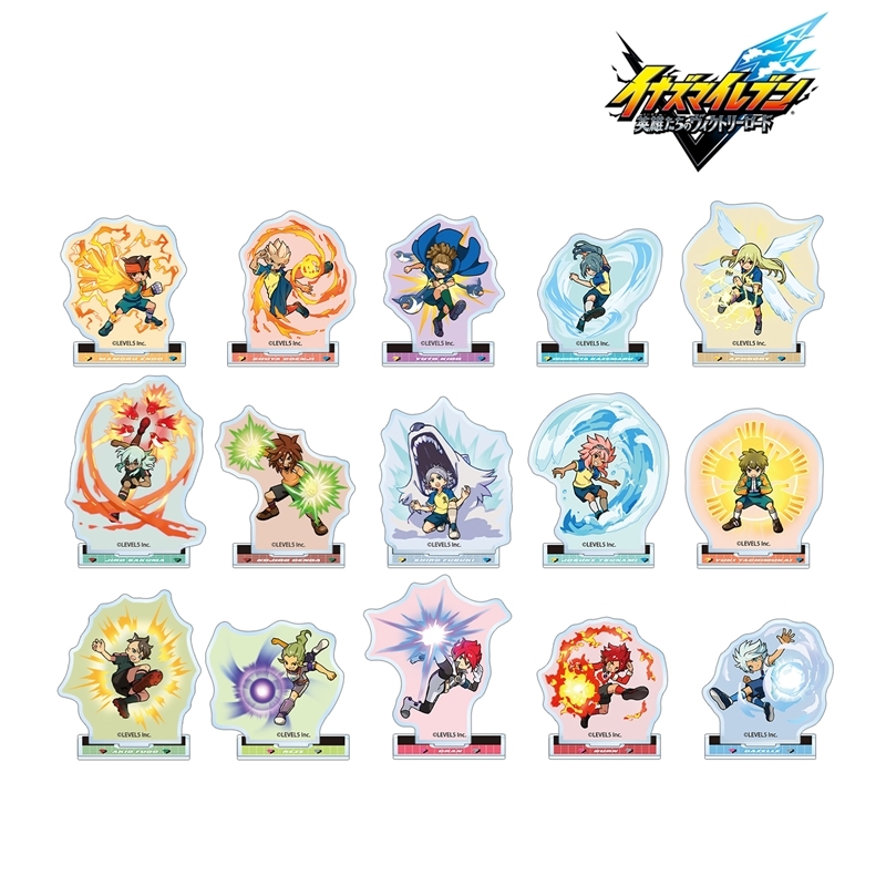 イナズマイレブン 英雄たちのヴィクトリーロード 必殺技ver. トレーディングアクリルスタンド(単位/単品) 画像 2 | AniSmile