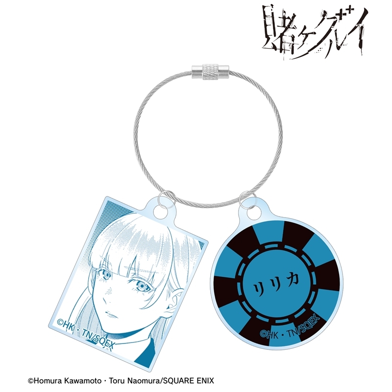 賭ケグルイ 桃喰リリカ 2連ワイヤーアクリルキーホルダー 画像 2 | AniSmile