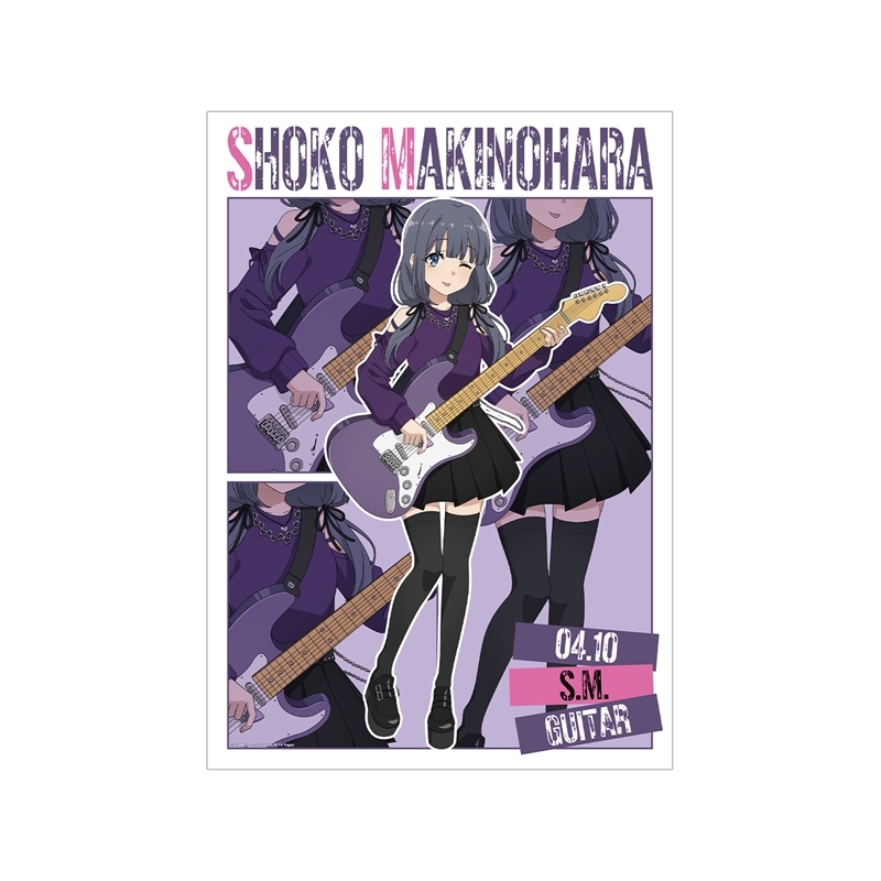 「青春ブタ野郎」シリーズ 描き下ろし 牧之原翔子 ギター演奏ver. A3マット加工ポスター - 公式商品画像 | AniSmile