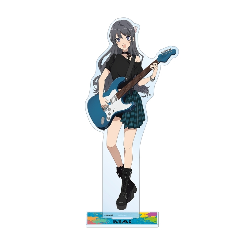 「青春ブタ野郎」シリーズ 描き下ろし 桜島麻衣 ギター演奏ver. BIGアクリルスタンド - 公式商品画像 | AniSmile