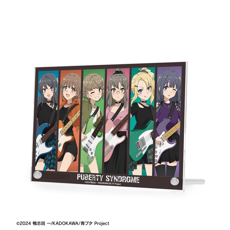 「青春ブタ野郎」シリーズ 描き下ろし 集合 ギター演奏ver. A5アクリルパネル 画像 3 | AniSmile