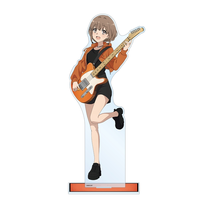 「青春ブタ野郎」シリーズ 描き下ろし 梓川花楓 ギター演奏ver. 特大アクリルスタンド - 公式商品画像 | AniSmile