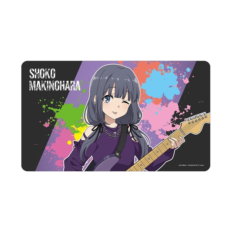 「青春ブタ野郎」シリーズ 描き下ろし 牧之原翔子 ギター演奏ver. マルチデスクマット - 公式商品画像 | AniSmile