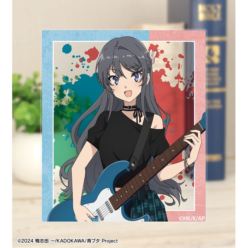 「青春ブタ野郎」シリーズ 描き下ろし ギター演奏ver. トレーディングアクリルカード(単位/単品) 画像 3 | AniSmile