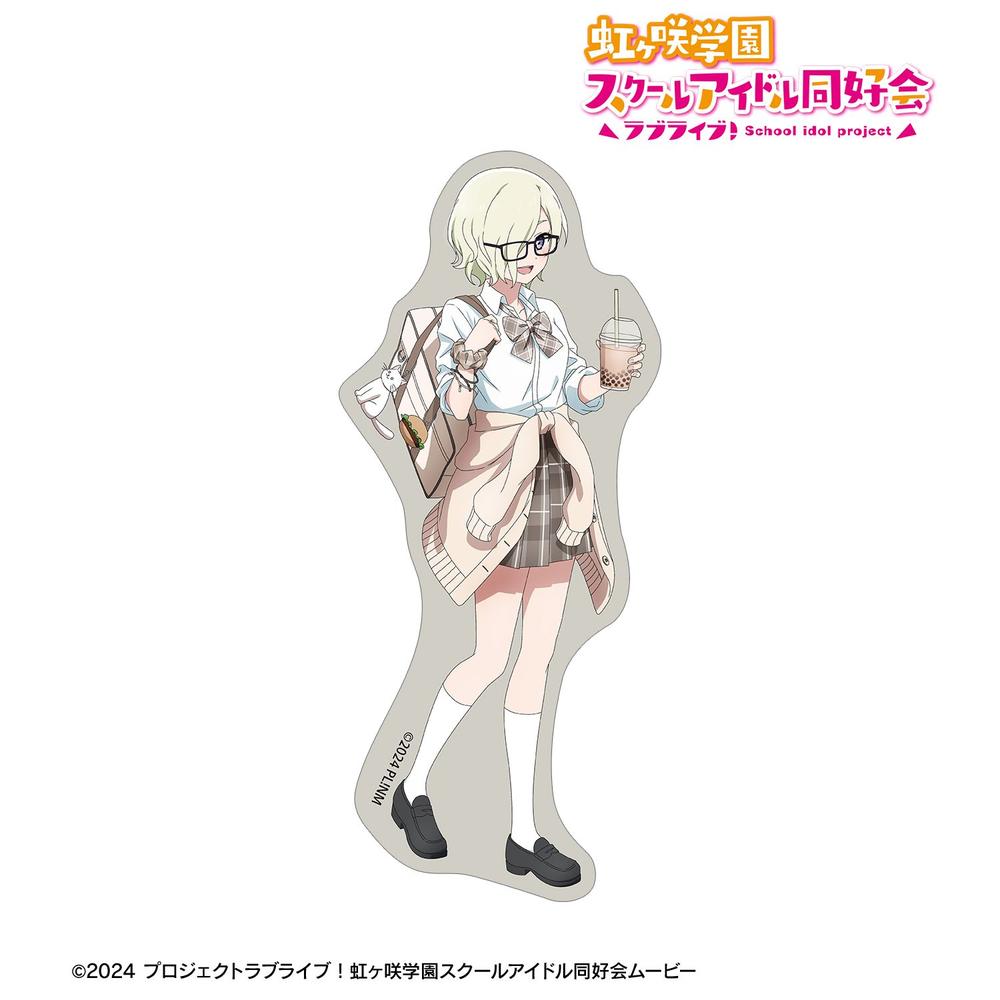 ラブライブ!虹ヶ咲学園スクールアイドル同好会 描き下ろし ミア・テイラー ギャル制服ver. ダイカットステッカー 画像 2 | AniSmile