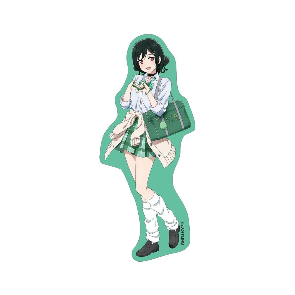 ラブライブ!虹ヶ咲学園スクールアイドル同好会 描き下ろし 三船栞子 ギャル制服ver. ダイカットステッカー - 公式商品画像 | AniSmile