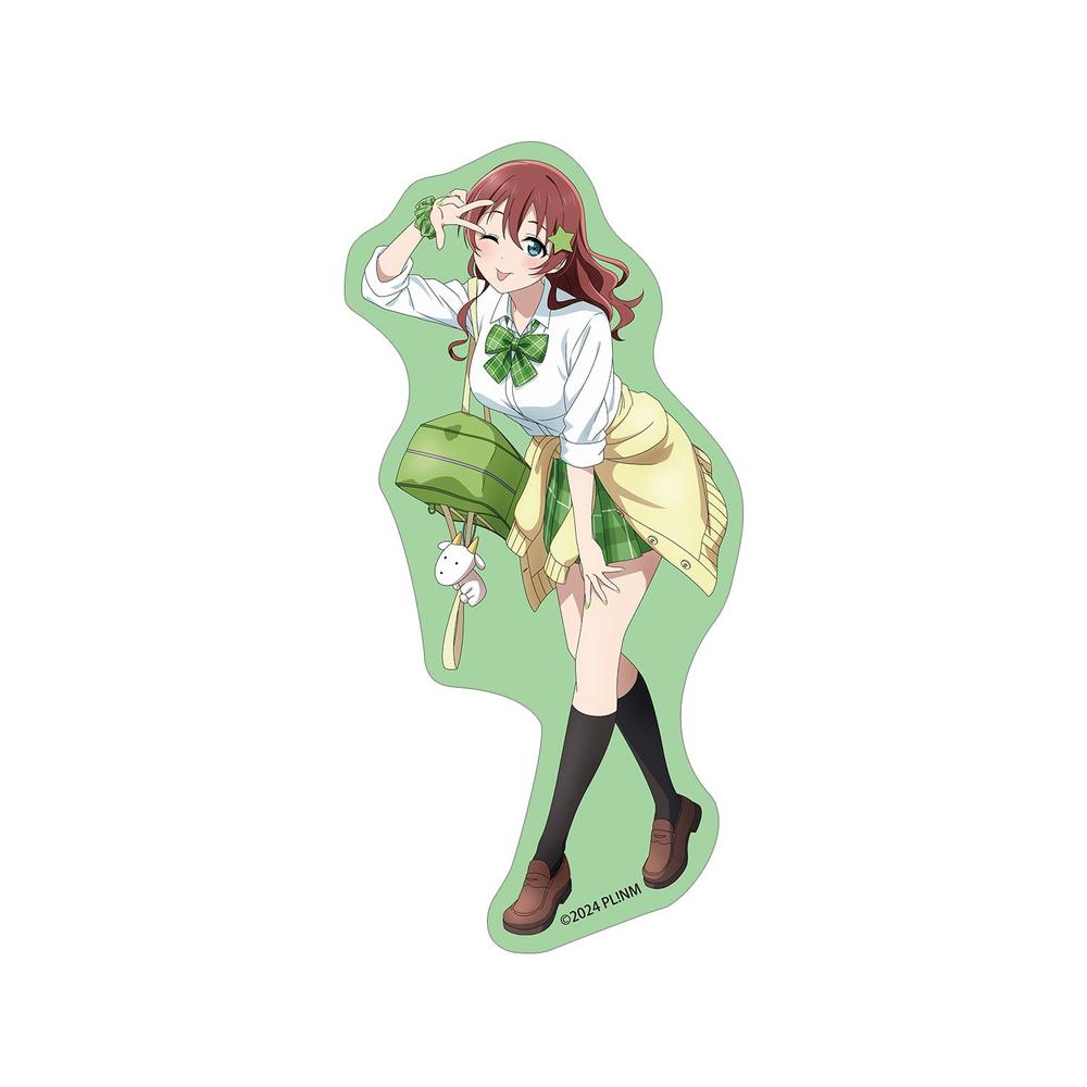 ラブライブ!虹ヶ咲学園スクールアイドル同好会 描き下ろし エマ・ヴェルデ ギャル制服ver. ダイカットステッカー - 公式商品画像 | AniSmile