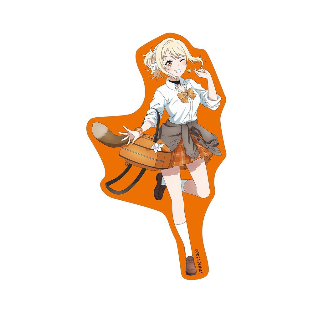 ラブライブ!虹ヶ咲学園スクールアイドル同好会 描き下ろし 宮下 愛 ギャル制服ver. ダイカットステッカー - 公式商品画像 | AniSmile