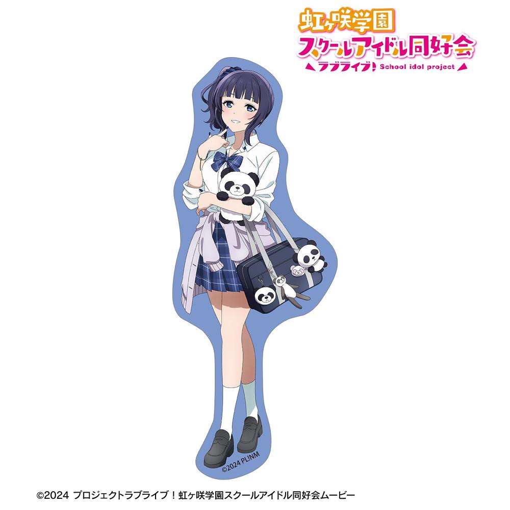 ラブライブ!虹ヶ咲学園スクールアイドル同好会 描き下ろし 朝香果林 ギャル制服ver. ダイカットステッカー 画像 2 | AniSmile
