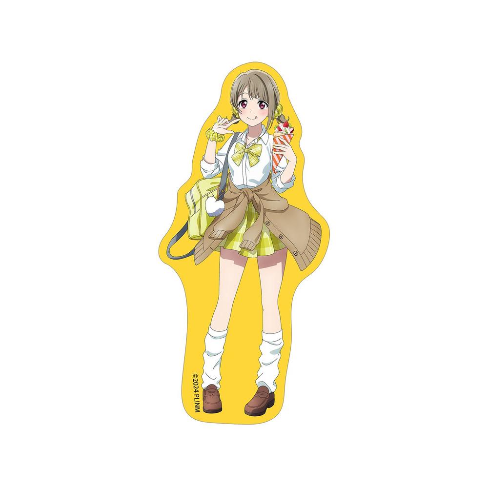 ラブライブ!虹ヶ咲学園スクールアイドル同好会 描き下ろし 中須かすみ ギャル制服ver. ダイカットステッカー - 公式商品画像 | AniSmile