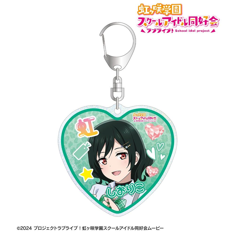 ラブライブ!虹ヶ咲学園スクールアイドル同好会 描き下ろし 三船栞子 ギャル制服ver. グリッターアクリルキーホルダー 画像 2 | AniSmile