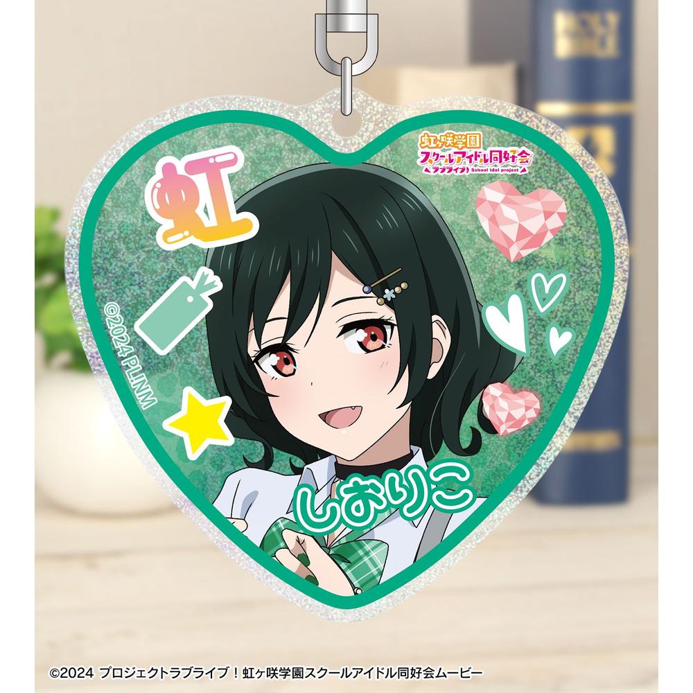 ラブライブ!虹ヶ咲学園スクールアイドル同好会 描き下ろし 三船栞子 ギャル制服ver. グリッターアクリルキーホルダー 画像 3 | AniSmile