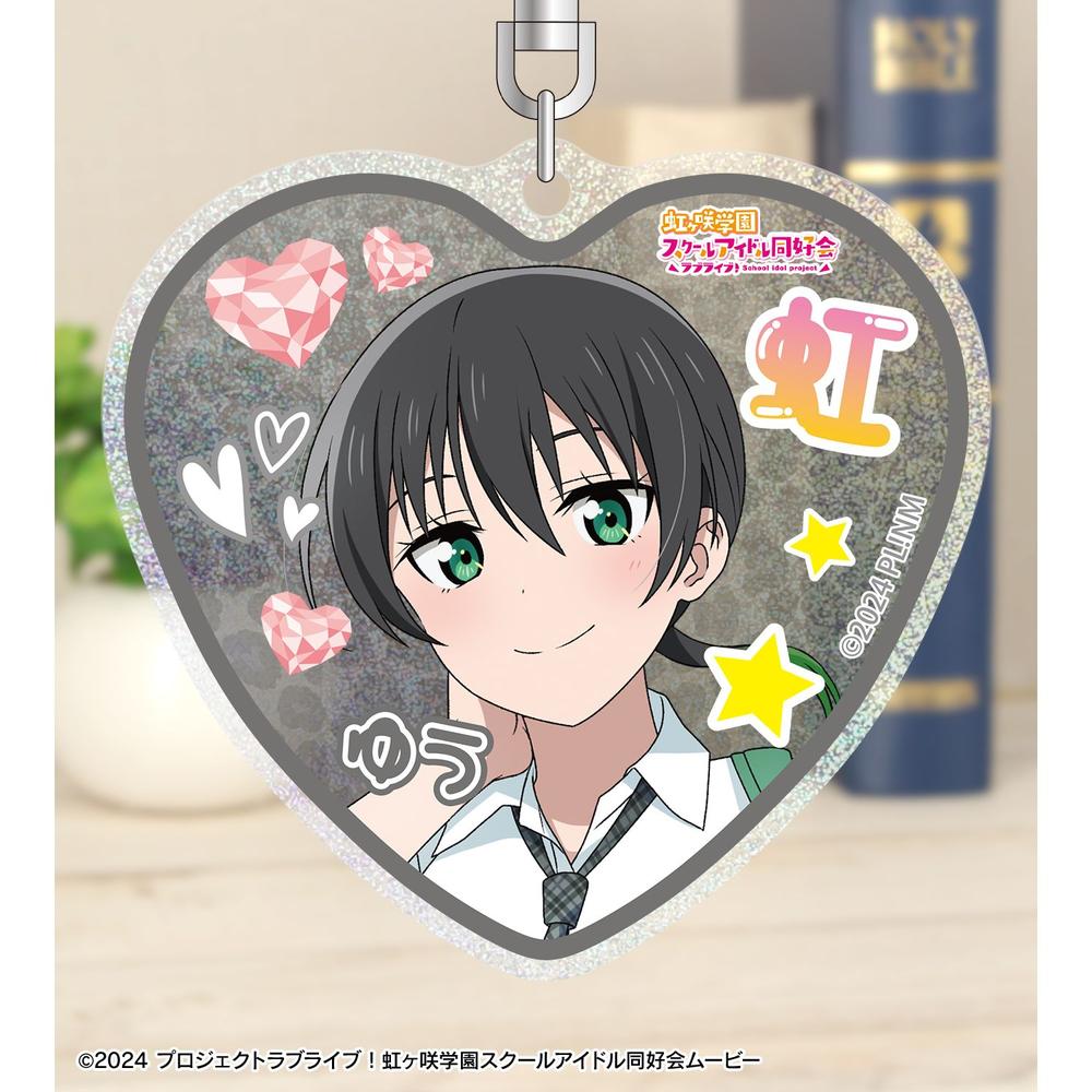 ラブライブ!虹ヶ咲学園スクールアイドル同好会 描き下ろし 高咲 侑 ギャル制服ver. グリッターアクリルキーホルダー 画像 3 | AniSmile