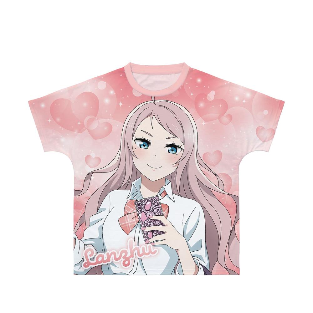 ラブライブ!虹ヶ咲学園スクールアイドル同好会 描き下ろし 鐘 嵐珠 ギャル制服ver. フルグラフィックTシャツユニセックス(サイズ/XXS) - 公式商品画像 | AniSmile