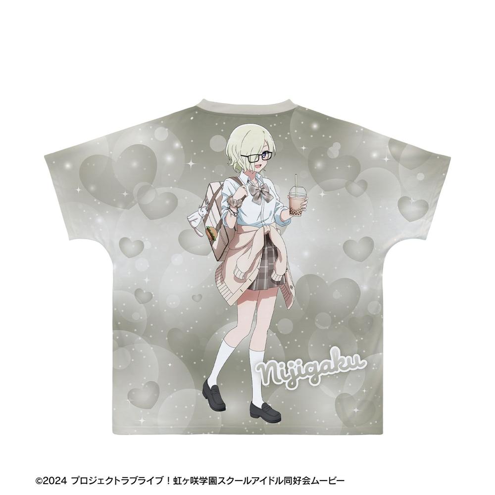 ラブライブ!虹ヶ咲学園スクールアイドル同好会 描き下ろし ミア・テイラー ギャル制服ver. フルグラフィックTシャツユニセックス(サイズ/XXS) 画像 3 | AniSmile