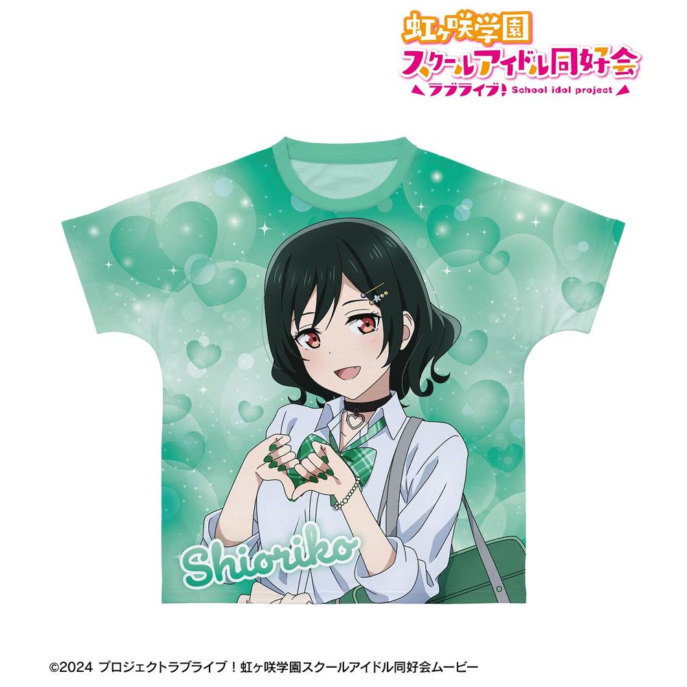 ラブライブ!虹ヶ咲学園スクールアイドル同好会 描き下ろし 三船栞子 ギャル制服ver. フルグラフィックTシャツユニセックス(サイズ/XXS) 画像 2 | AniSmile