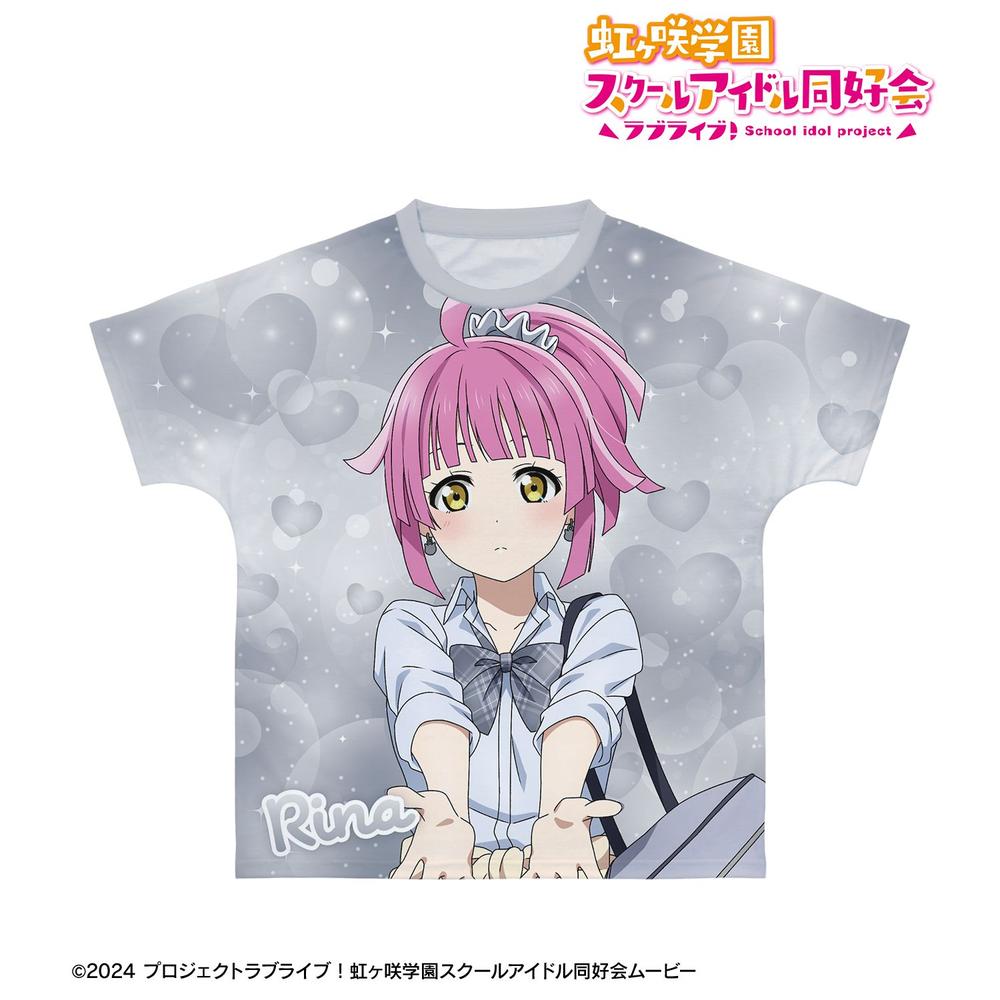 ラブライブ!虹ヶ咲学園スクールアイドル同好会 描き下ろし 天王寺璃奈 ギャル制服ver. フルグラフィックTシャツユニセックス(サイズ/XXS) 画像 2 | AniSmile