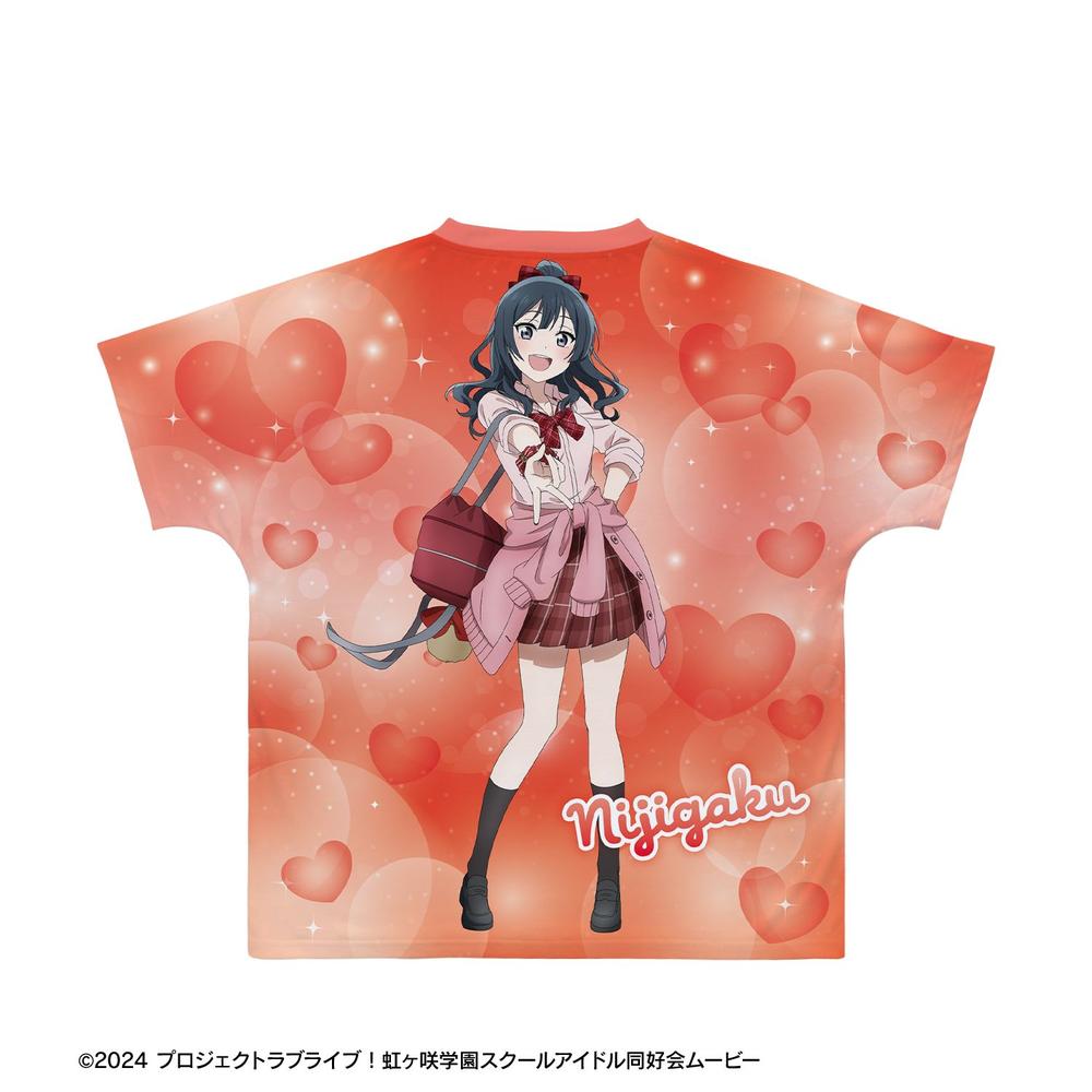ラブライブ!虹ヶ咲学園スクールアイドル同好会 描き下ろし 優木せつ菜 ギャル制服ver. フルグラフィックTシャツユニセックス(サイズ/XXS) 画像 3 | AniSmile