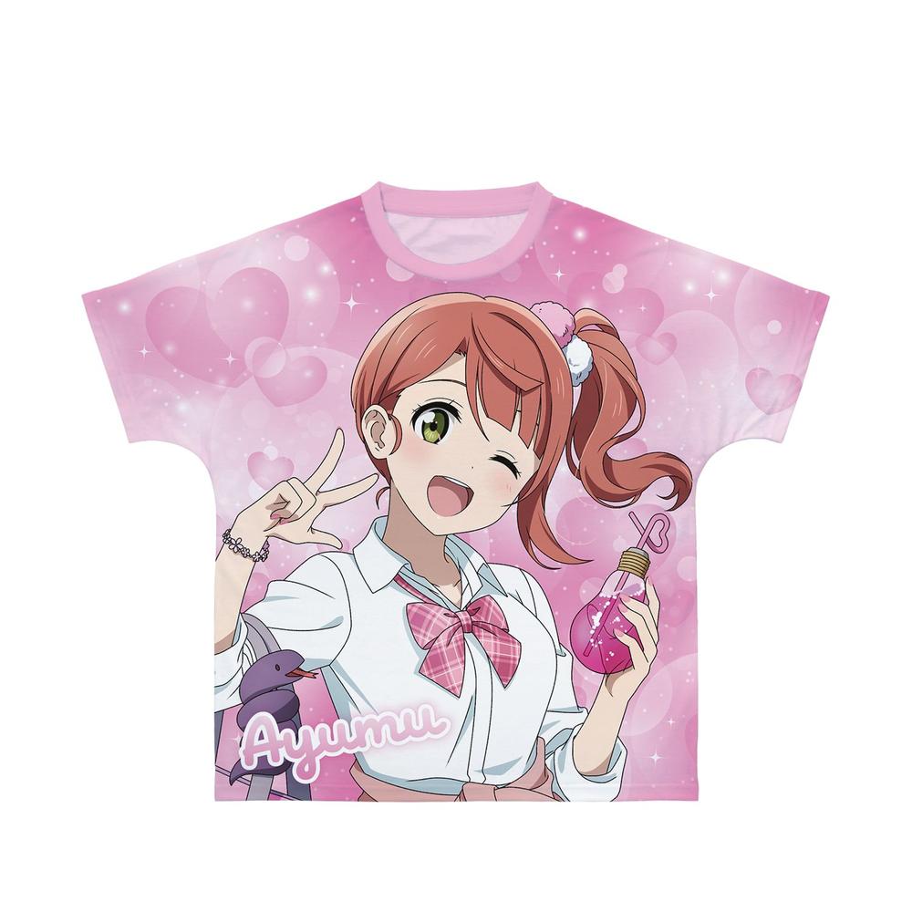 ラブライブ!虹ヶ咲学園スクールアイドル同好会 描き下ろし 上原歩夢 ギャル制服ver. フルグラフィックTシャツユニセックス(サイズ/XXS) - 公式商品画像 | AniSmile