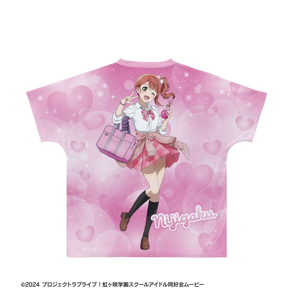 ラブライブ!虹ヶ咲学園スクールアイドル同好会 描き下ろし 上原歩夢 ギャル制服ver. フルグラフィックTシャツユニセックス(サイズ/XXS) 画像 3 | AniSmile