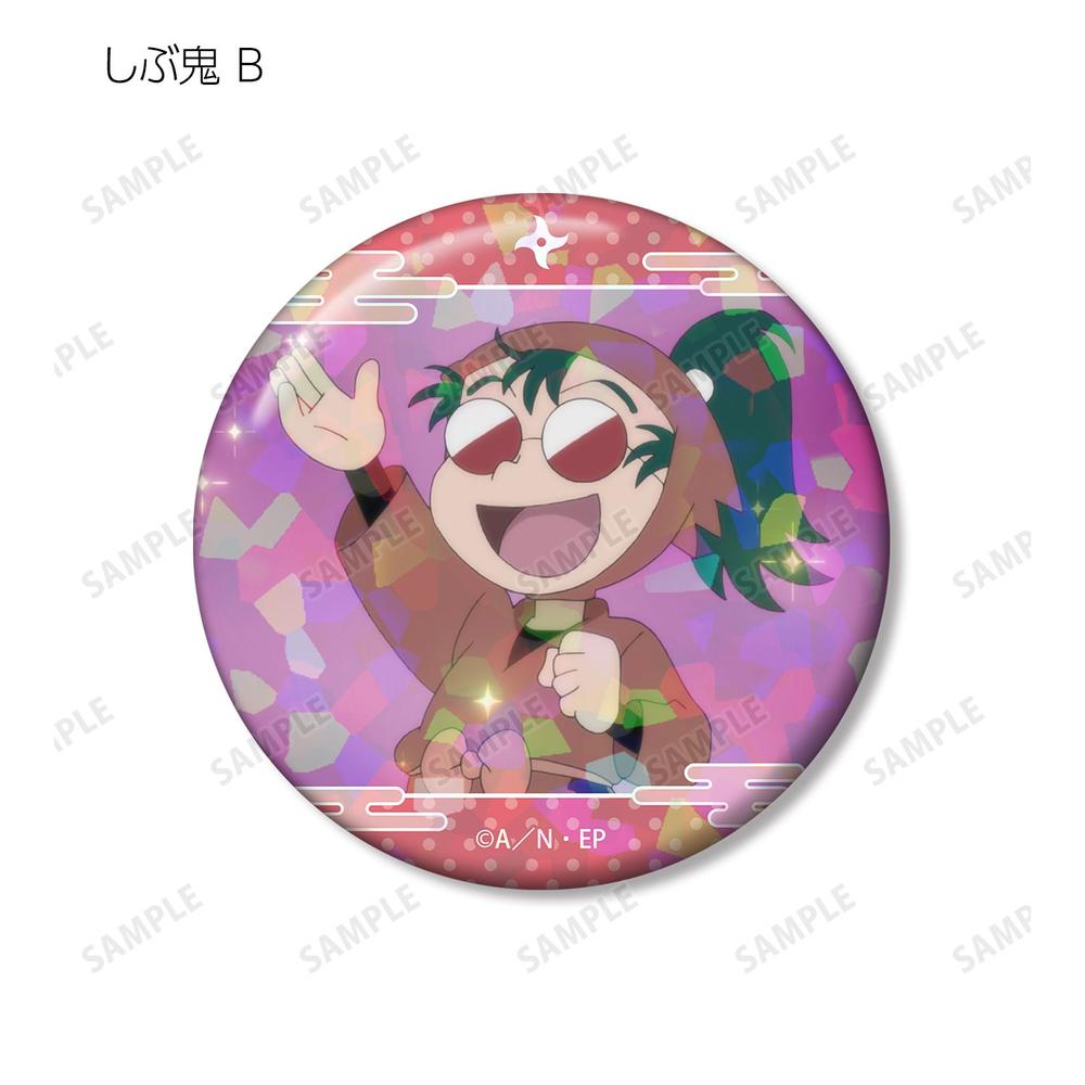 忍たま乱太郎 しぶ鬼 場面写ホログラム缶バッジ2個セット 画像 4 | AniSmile