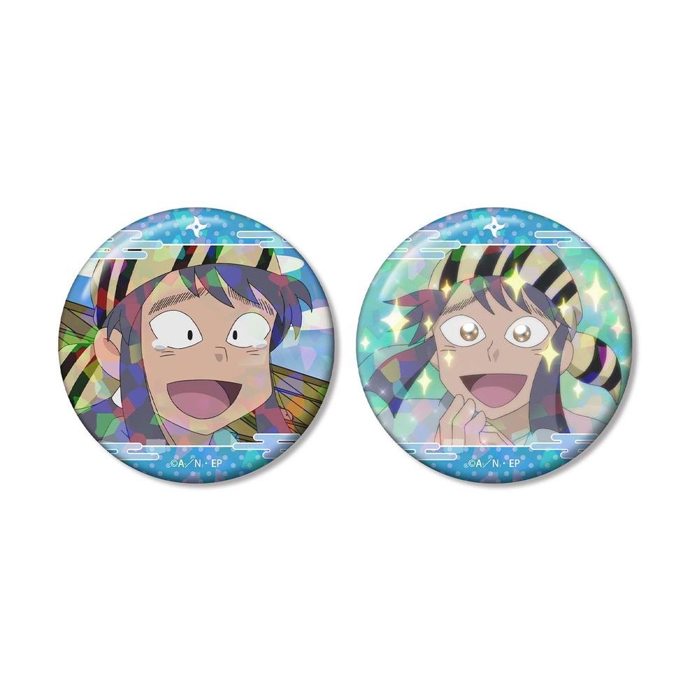 忍たま乱太郎 網問 場面写ホログラム缶バッジ2個セット - 公式商品画像 | AniSmile