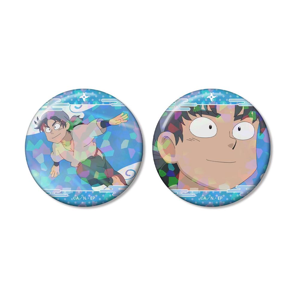 忍たま乱太郎 重 場面写ホログラム缶バッジ2個セット - 公式商品画像 | AniSmile